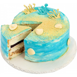 Торт "Чорноморські хвилі"