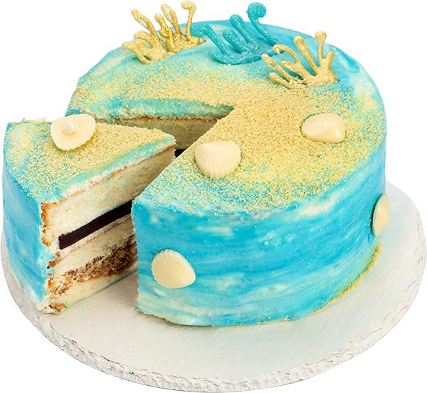 Торт "Чорноморські хвилі" - 1