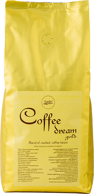 Кава в зернах "Coffee dream" Gold - 1