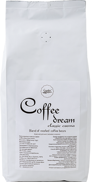 Кава в зернах "Coffee dream" Classic Crema - 1