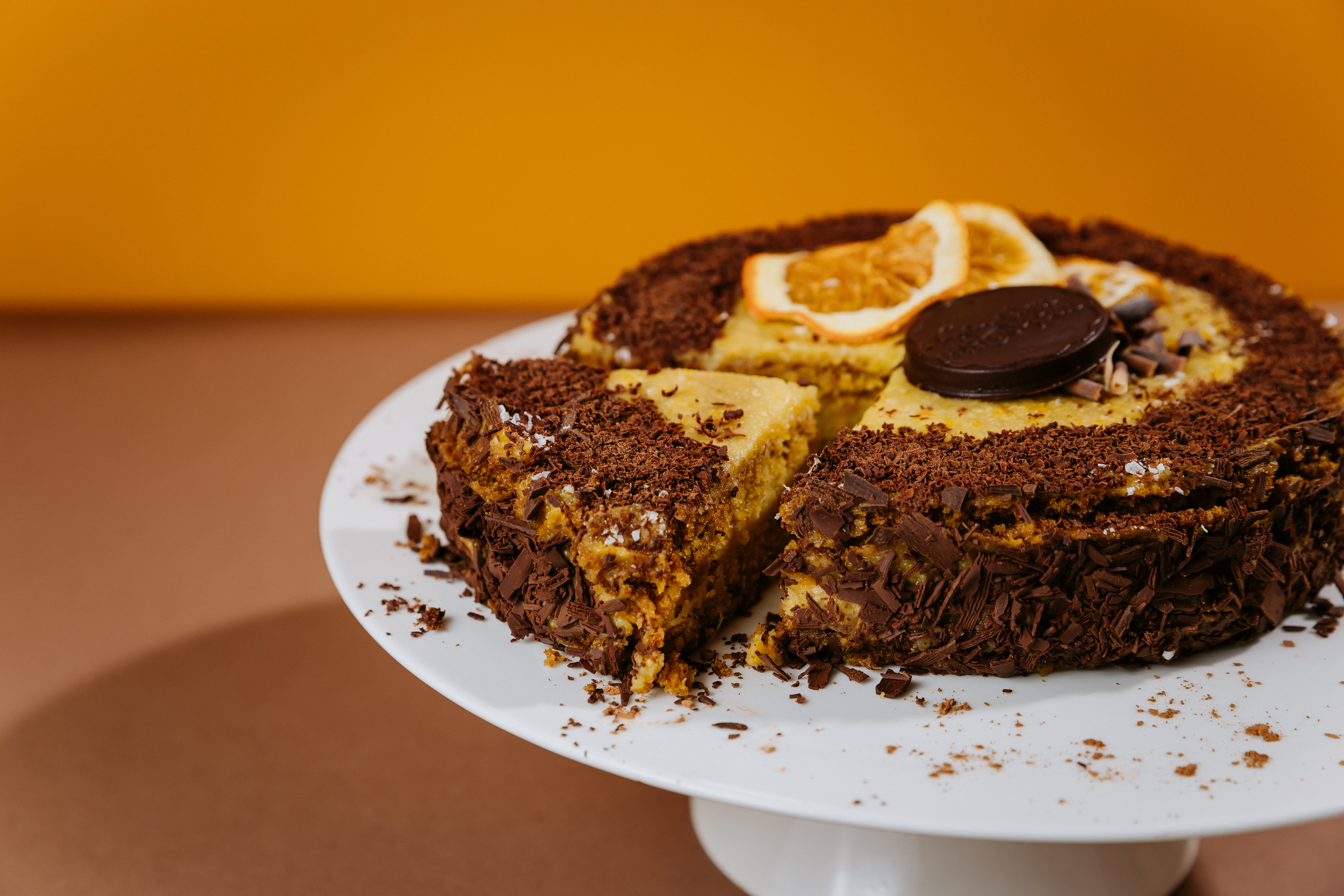 Торт "Апельсиновий пісний"